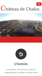Mobile Screenshot of chateau-chalus.com